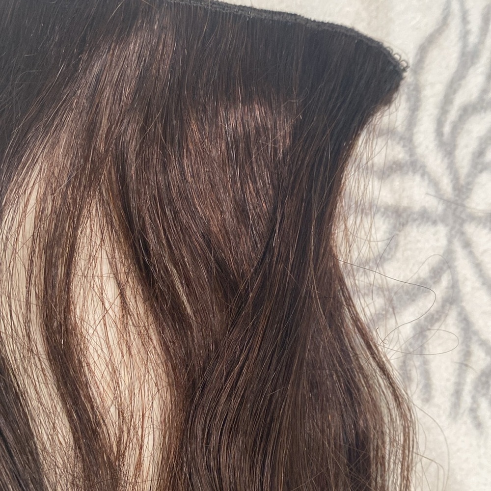 BellaMi Hair Extensions - Piccolina 120g 18” Color 2 (Chocolate Brown) - Picture 16 of 16